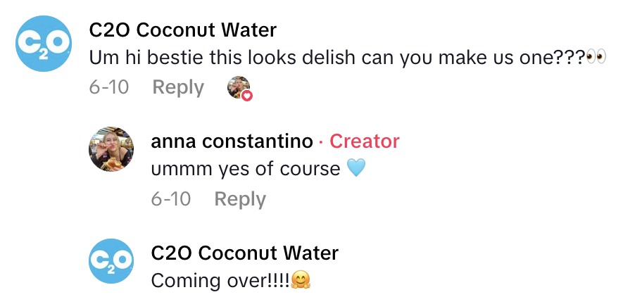 Screenshot 2025 07 02 at 8.28.27 AM A TikTokker Showed Viewers How To Make An Iced Coconut Americano